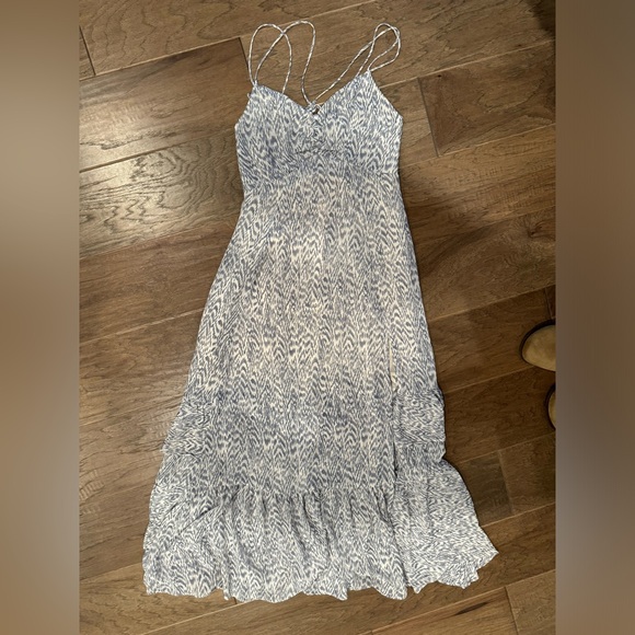 Urban Outfitters Sparklers Chiffon Midi Dress - Picture 5 of 9